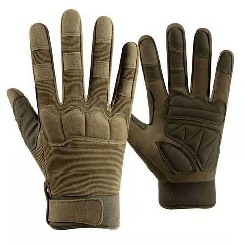 Gants De Protection Pour Hommes Et Femmes,Sport De Plein Air,Fitness,Vélo,Camouflage Tactique De L'armée,Combat ,N31 - Type Armygreen-Xl #B