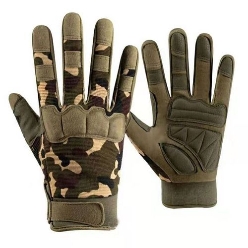 Gants De Protection Pour Hommes Et Femmes,Sport De Plein Air,Fitness,Vélo,Camouflage Tactique De L'armée,Combat ,N31 - Type Camouflage-Xl #B