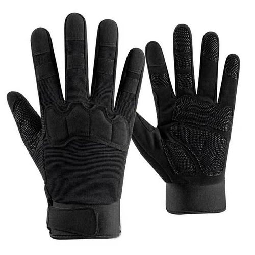 Gants De Protection Pour Hommes Et Femmes,Sport De Plein Air,Fitness,Vélo,Camouflage Tactique De L'armée,Combat ,N31 - Type Black-L #A