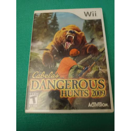 Cabela's Dangerous Hunts 2009 - Nintendo Wii Us Usa Esrb Ntsc