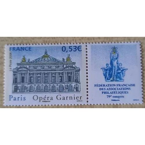 Timbre Neuf 2006, Paris Opéra Garnier, 0,53e. Illustration De Mörck.