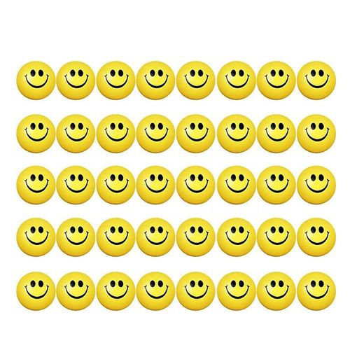2.5 Inch Smile Face Stress Balls Bulk Happy Smile Stress Relief Balls Mini Funny Foam Balls Kids Sm