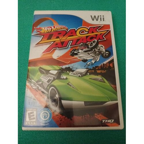 Hot Wheels Track Attack - Nintendo Wii Us Usa Esrb Ntsc