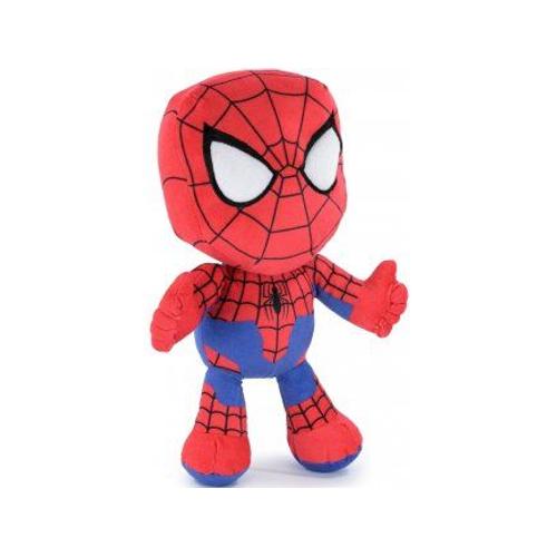 Peluche Spider-Man 30 Cm - Super H?Ros Spiderman - Doudou Dc Enfant Nouveaute