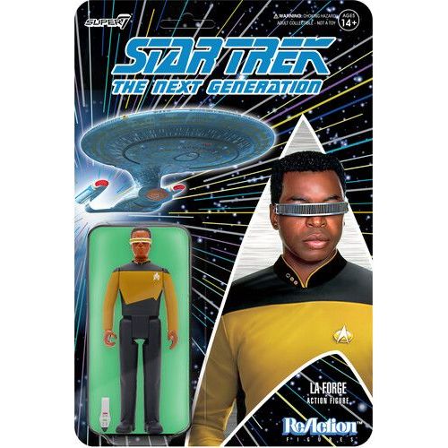 Super7 - Star Trek: The Next Generation Reaction Wave 2 - Geordi La Forge []