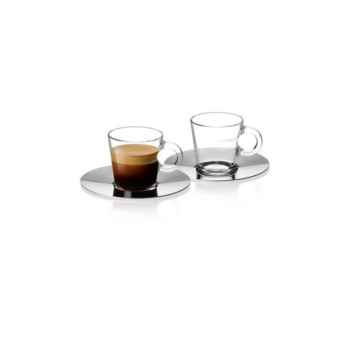 2 tasses Espresso avec soucoupe VIEW de NESPRESSO 