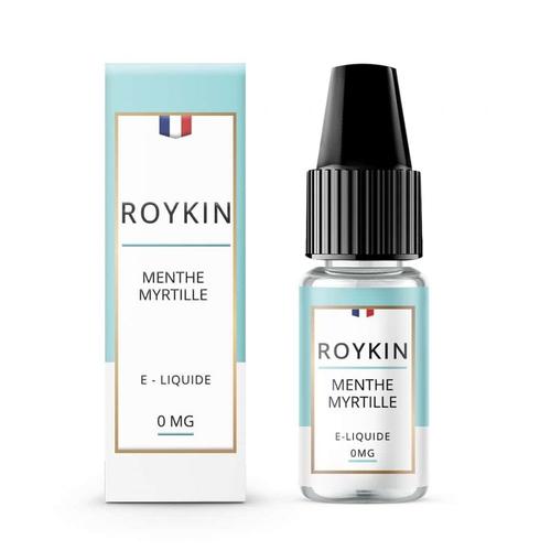 e-liquide menthe myrtille roykin sans nicotine