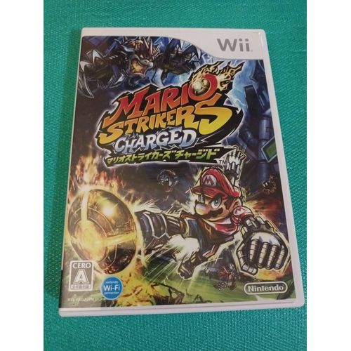 Mario Strikers Charged Nintendo Wii Jap J Japonaise