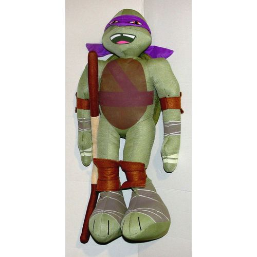 Peluche Tortue Ninja Donatello 50 Cm - Doudou Teenage Mutant Turtles Tmnt