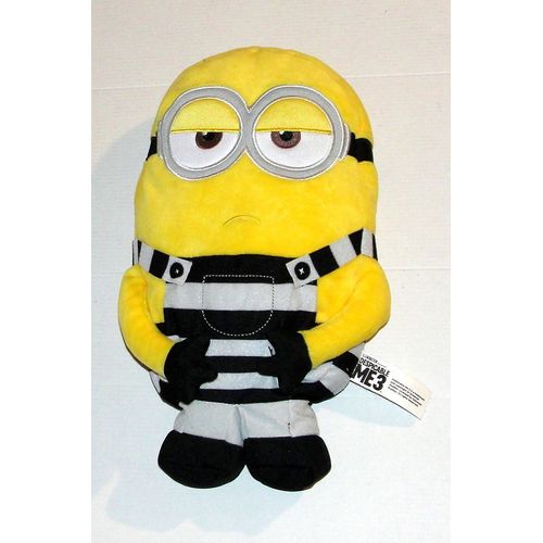 Peluche Minion Moi Moche Et Mechant - Doudou Semi Plat Minion Despicable 3