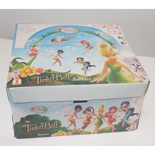 Presentoir De 36 Bulles De Savon Tinker Bell / Les Fees / Disney