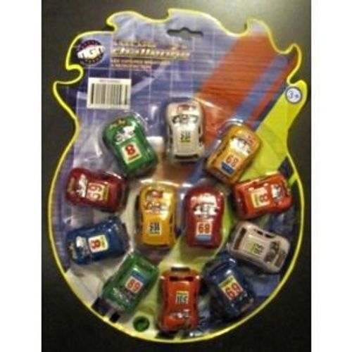 Jouet Miniature À Rétrofriction - Mgm - Lot De 12 Voitures - Multicolore