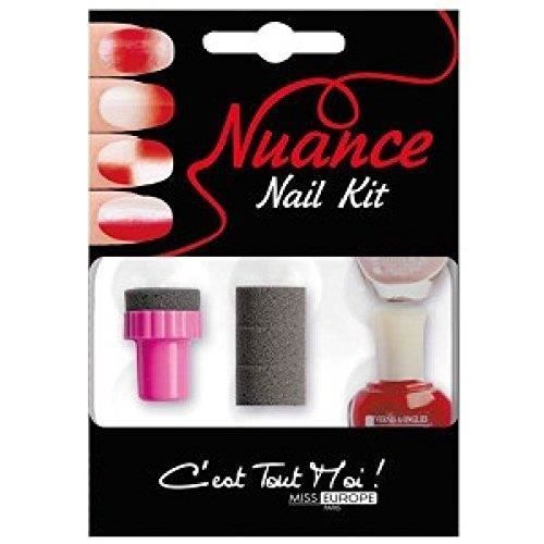 Nuance Nail Kit N° 01 Rouge - Rom Et Compagnie Multicolore