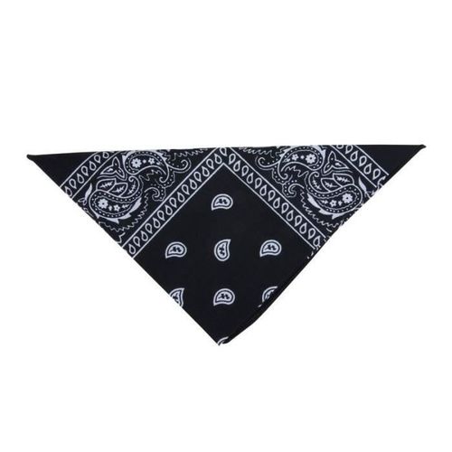 Bandana Cow-Boy Noir - Ptit Clown - 50 X 50 Cm - Pour Adulte - Extérieur