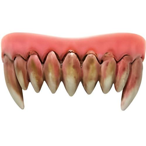 Dentier Rigide - Ptit Clown - Pate De Monstre - Dents Sanglantes - Pour Adulte