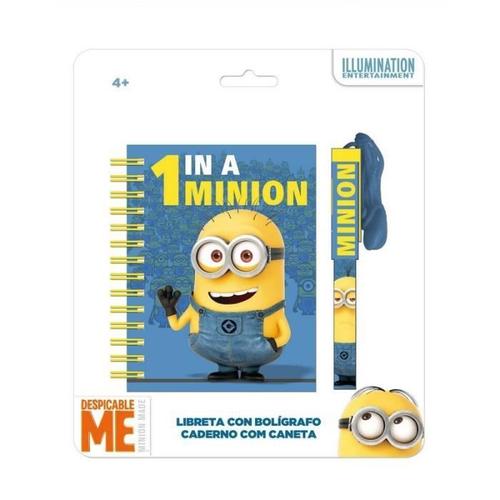 Blister Carnet + Stylo Minions