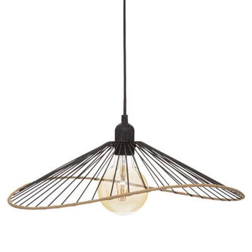 Lampe Suspension En Métal "Alara" 45cm Noir