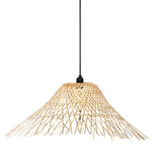 Lampe Suspension Design "Moxa" 76cm Naturel