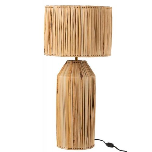 Paris Prix - Lampe À Poser Design "Hanna" 81cm Naturel