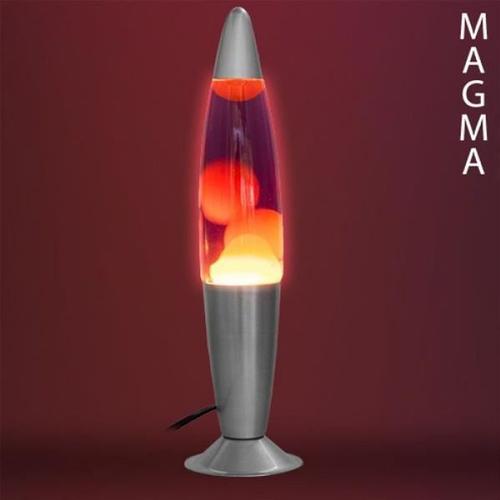 Lampe À Lave Magma Rouge