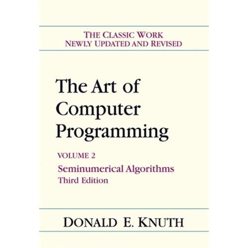 The Art Of Computer Programming - Volume 2, Seminumerical Algorithms