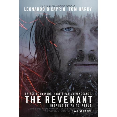 The Revenant (2016) - Affiche Originale De Cinéma - 40x60 Cm - Pliée - Alejandro González Iñárritu, Leonardo Dicaprio, Tom Hardy, Domhnall Gleeson