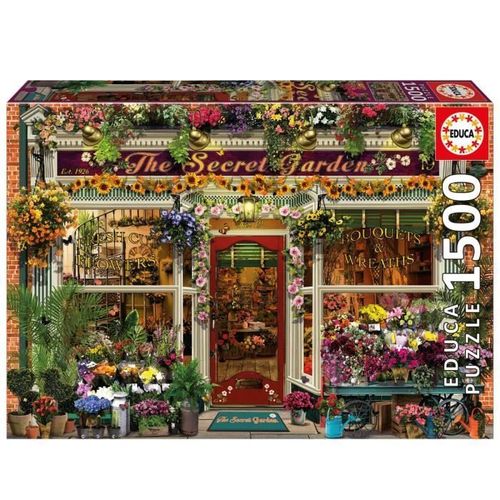 Puzzle 1500 Pièces - Educa - Le Jardin Secret - 13 Ans - 1 500-2 000 Pièces