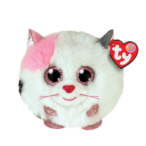 Ty Puffies - Peluche Muffin Le Chat 9 Cm