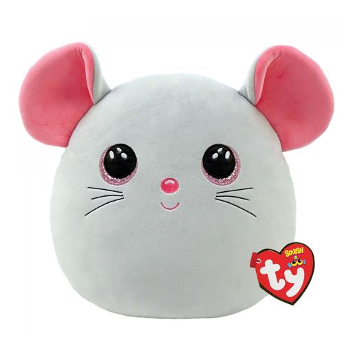 Ty Squish A Boos - Coussin Catnip La Souris 40cm