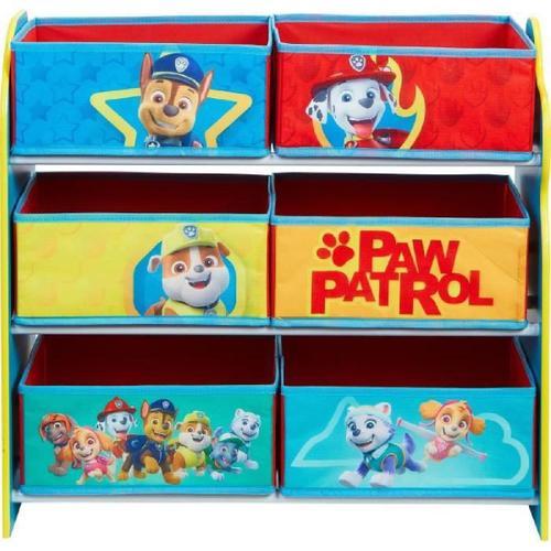 La Pat' Patrouille Meuble De Rangement Pour Chambre D'enfant Avec 6 Bacs