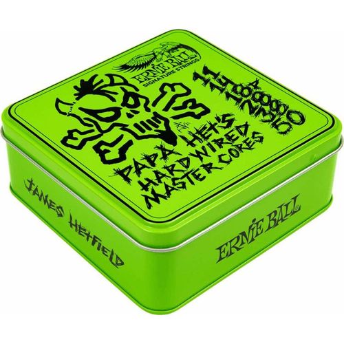 Ernie Ball 3821 - Pack De 3 Jeux De Cordes Électriques Signature James Hetfield - 11-50
