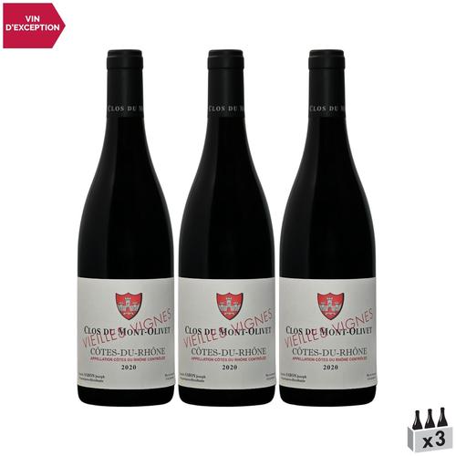 Clos Du Mont-Olivet Côtes Du Rhône Vieilles Vignes Rouge 2020 X3