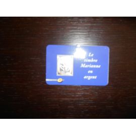 Timbre Marianne en argent - Collection