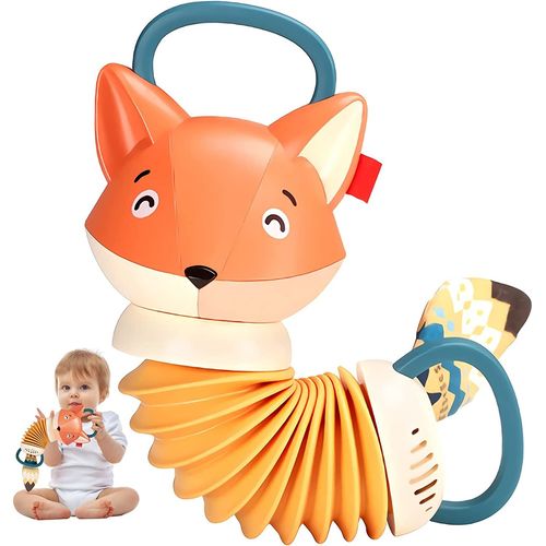 Jouet Musical En Accordéon Pour Enfants, Accordéon De Renard, Instrument D'éducation Musical Léger Pour Garçons Et Filles
