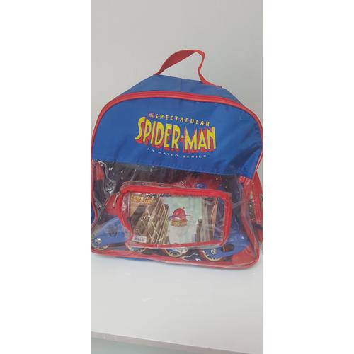 Rollers En Ligne Spider Man The Spectular Spider Man Animated Series / Avec Rollers + Casque + Coudières + Genouillères