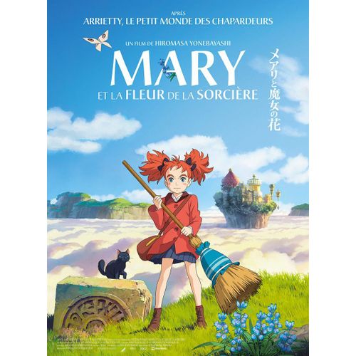 Mary Et La Fleur De La Sorciere (2018) - Affiche Originale De Cinéma - 120x160 Cm - Pli?E - Hiromasa Yonebayashi, Hana Sugisaki, Fumiyo Kohinata, Ry?Nosuke Kamiki