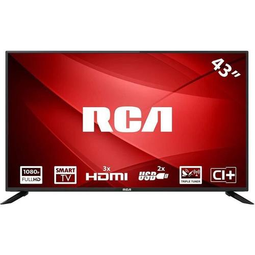 Téléviseur LED 109 CM (Full HD, Tuner Triple, HDMI, Lecteur multimédia Via USB 2.0