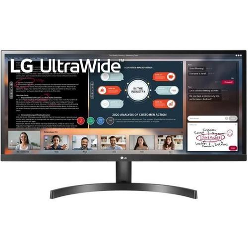 LG UltraWide 29WL50S-B 29" Moniteur ultra large - UWFHD 21/9e 2560x1080, IPS 5ms 60Hz, HDR 10, sRGB 99% (mode lecture, anti-scintill