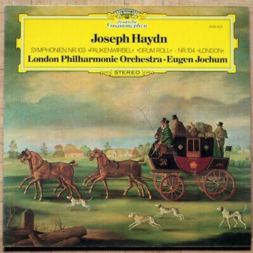 Joseph Haydn - Symphonies 103"Drum Roll" Et 104 "London" - London Philarmonic - Eugen Jochum - Vinyle 33t