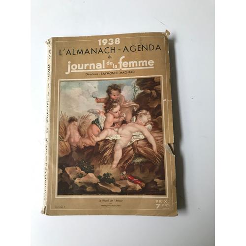 L'almanach-Agenda Du Journal De La Femme 1938