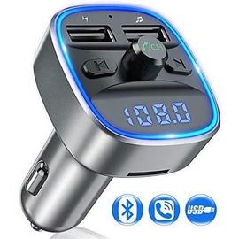 BOVON TRANSMETTEUR FM Bluetooth, Bluetooth Lecteur MP3 Adaptateur