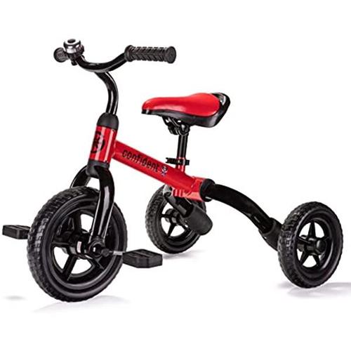 YGJT 3 en 1 Tricycle Bébé Évolutif Vélo Bebe 2-5 Ans Draisienne