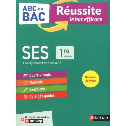 Ses 1re - Avec 1 Livret Orientation Onisep