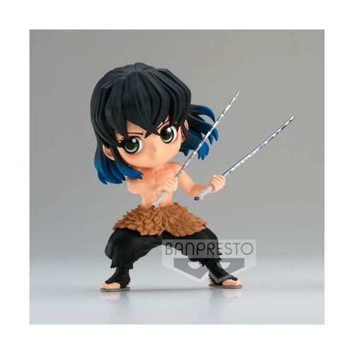 Demon Slayer Kimetsu No Yaiba - Figurine Q Posket Inosuke Hashibira Ii Ver. A 13 Cm