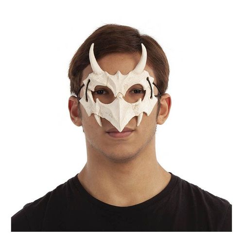La Moiti? Masque Squelette Animal ? Cornes