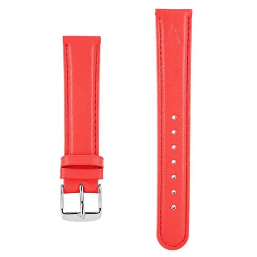 Bracelet Pour Montre Akteo 18 Mm Cuir Rouge