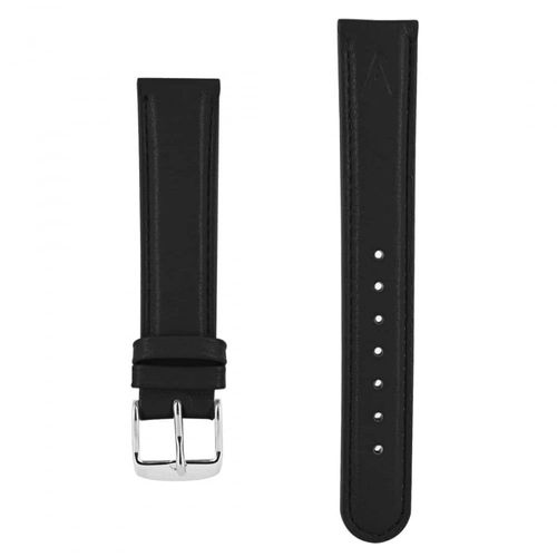 Bracelet Pour Montre Akteo 18 Mm Cuir Noir