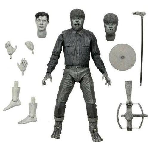 Neca - Universal Monsters Ultimate Wolf Man B&w 7 Action Figure [] Action Fig