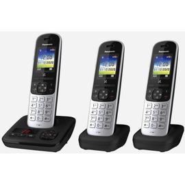 Téléphone sans fil duo bleu Panasonic kxtg1612frc - Téléphone sans fil -  Achat & prix