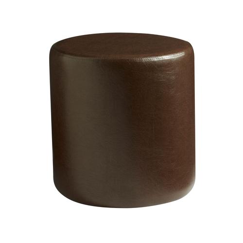 Tabouret Rond De Sustin - Brun Vintage - 45diaxh45cm.